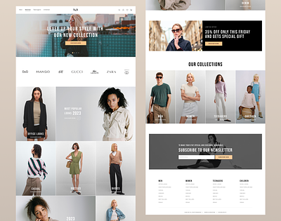 E-commerce | Website e commerce fashion minimalistic design responsive design ui user experience design user interface design ux web design website
