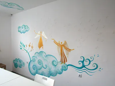 Angels wall art