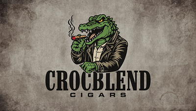 Mascot Logo adobe brand branding cigar cigarette creative design detail illustration illustrator illustratro logo mascot