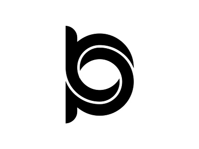 BP / PB monogram bp brand branding creative design icon identity initial letter logo mark monogram overlapping pb symbol text
