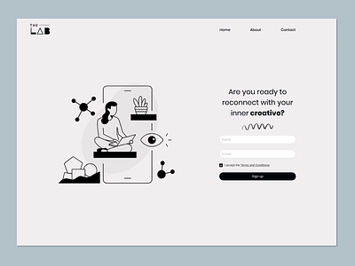 Sign up page dailyui dailyuichallenge design graphic design honolulu studio signup ui