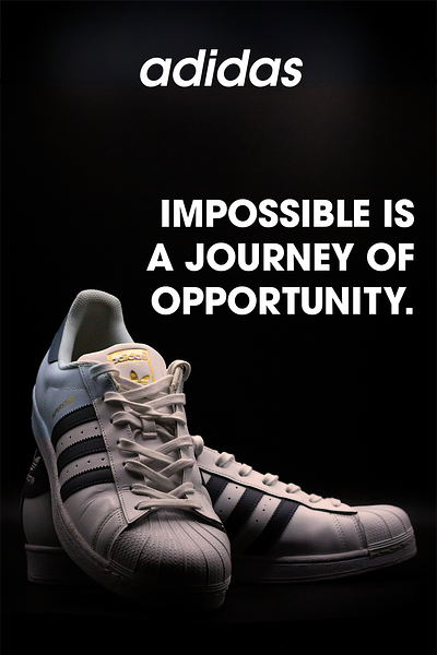 Adidas Marketing Campaign: The Journey of Impossible. adidas adidas marketing adidas sports athletic brand design brand marketing branding brandyn case study digital ad digital campaign digital marketing graphic design impossible marketing marketing campaign motivation shoes sport design sports