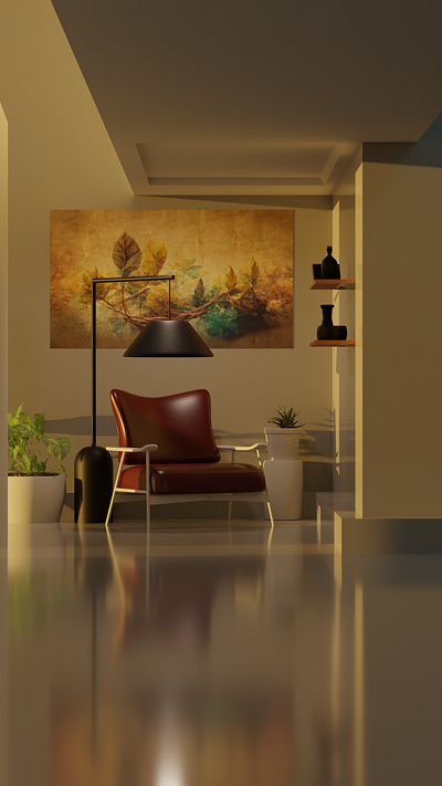 Create an Advanced 3D Scene with Blender for Interior Design. 3d 3d animation 3d product modeling product modeling
