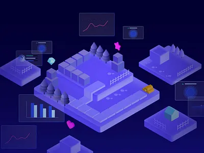 2D Explainer Animation 2d aftereffects animation app illustration investment ip motion graphics vector