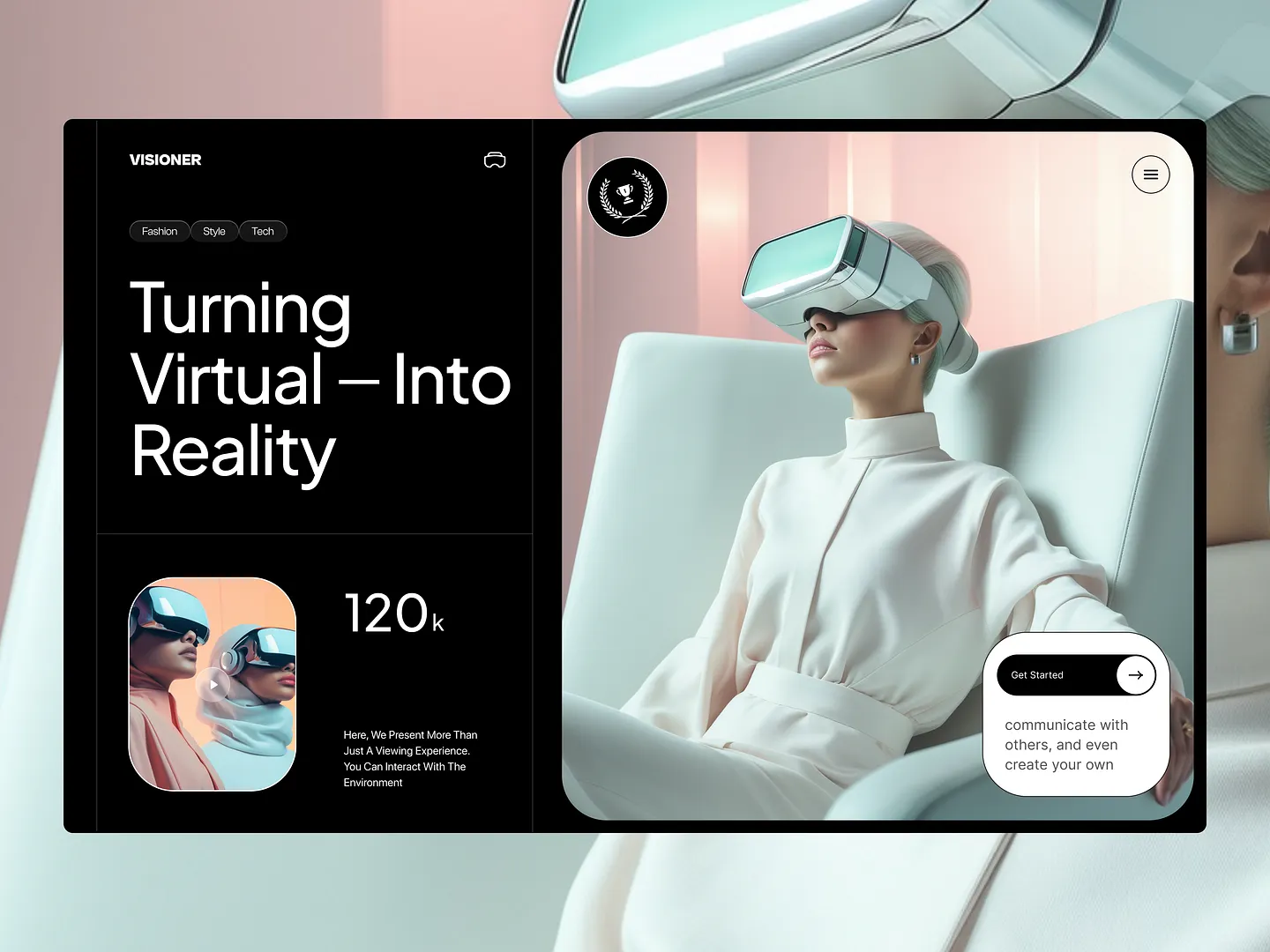 Innovative Virtual Reality Website Design for Immersive Experiences