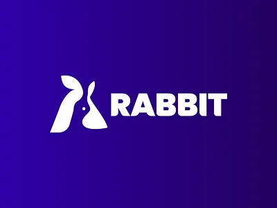 Rabbit Logo, logos, logo design animal logo designer brand identity branding business logo designer creative logo creative logo designer flat flat logo letter a logo design letter logo design logo designer logos minimalist natural logo rabbit logo design