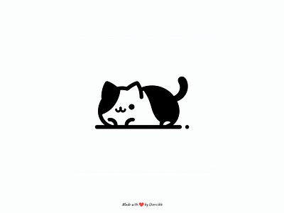 🐱 Pawsitively Elegant: Cat-Inspired Logo Design 🐾 branding design logo vector