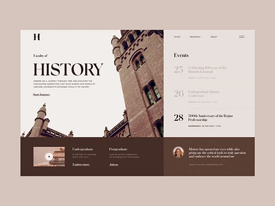 history matters bn digital bndigital landing ui