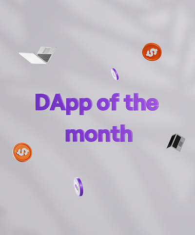 dApp of the month - Polygon Labs 3d animation