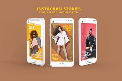 Instagram Stories Template cover digital instagram instastory media photoshop post snapgram social stories story template