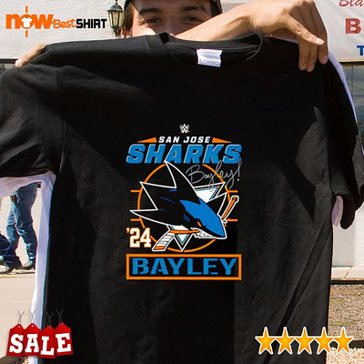 San Jose Sharks Bayley 2024 shirt