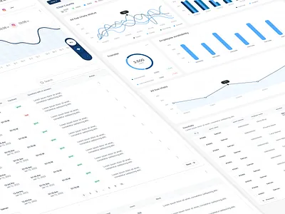 Web-App Design analysis charts dashboard ui user interface ux web design