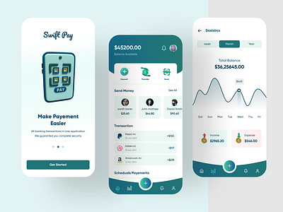 Wallet Mobile App app crypto app crypto app design digital asset digital wallet minimal ui uiapp uidesign uiux ux wallet