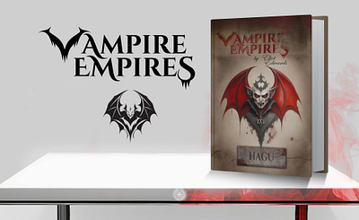 "Vampire Empires" Fantasy book series book book cover cover design graphic design