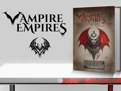 "Vampire Empires" Fantasy book series book book cover cover design graphic design