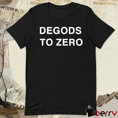 Kanye West Wearing Degods To Zero t-shirt