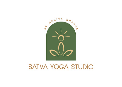 Satva Yoga Studio - Logo brand brand designer brand identity branding design graphic design graphics logo logo design logo designer yoga studio logo
