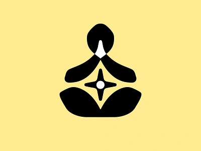 YOGA branding design graphic design icon identity illustration logo marks spiritual spirituality symbol ui yang ying yoga zen