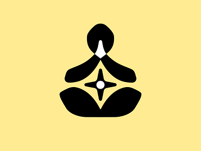 YOGA branding design graphic design icon identity illustration logo marks spiritual spirituality symbol ui yang ying yoga zen