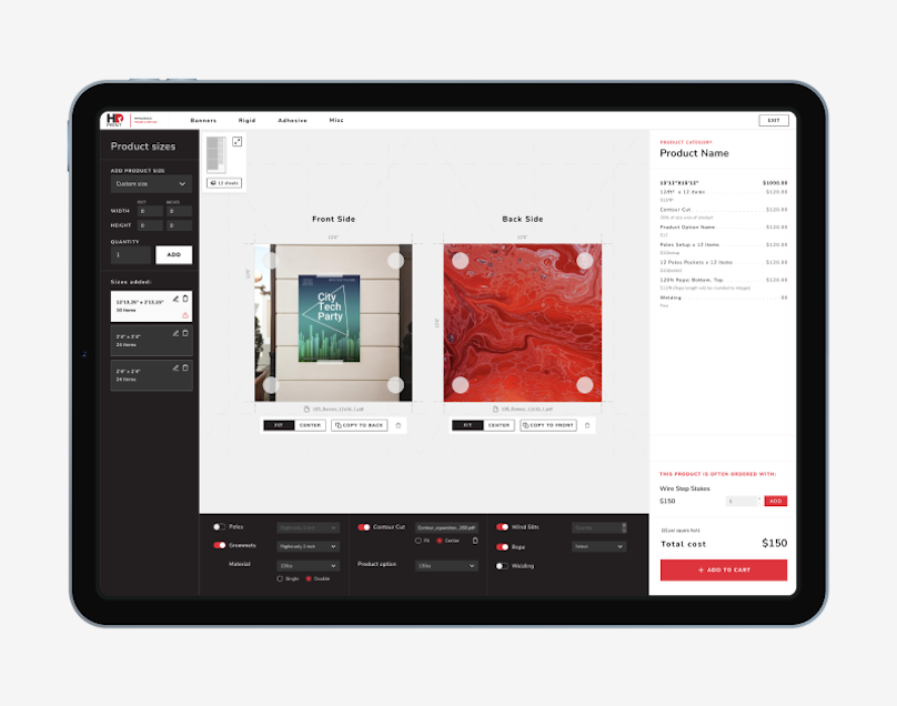 HDR Print – Order Management System & CMS cms cms development order management system retail software software development
