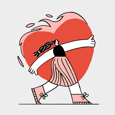 Draw This in Your Style dtiys heart illo illustration illustratsioon love