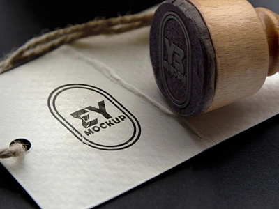 Rubber Stamp Logo Mockup download mock up download mockup mockup mockups psd psd mockup