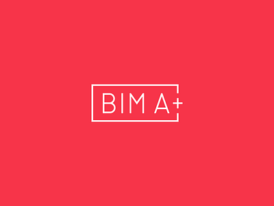 BIM A+ bim branding building logo logotype modelling symbol