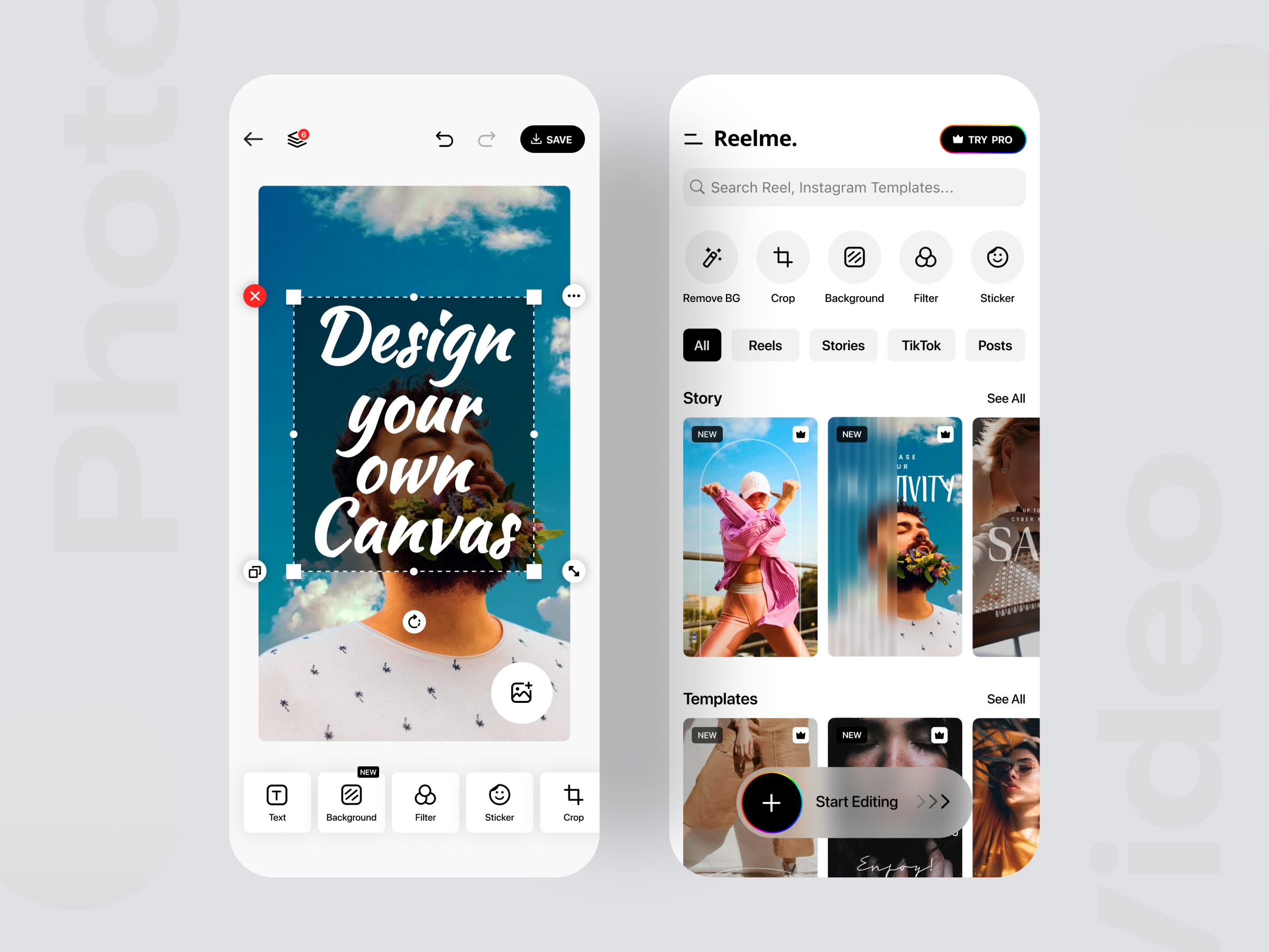 Example of Mobile App Design 
