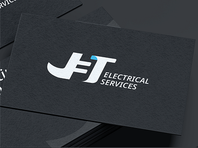 J3T Electrical Logo Redesign branding company design electrical graphic design illustration logo mock up redesign technician typography vector