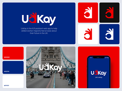 UoKay logo design branding design graphic design illustration logo minimal teamwork ui vector