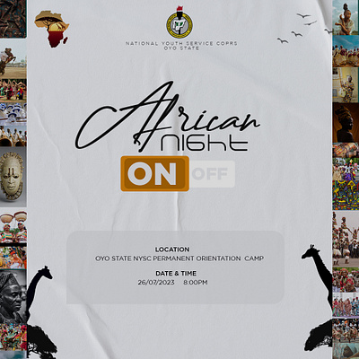 Africa branding design graphic design illustration typography