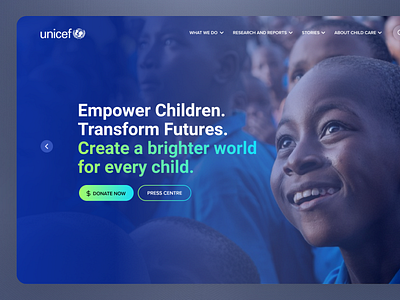 Unicef Banner UI/UX advertisement ai design android branding creative design design digital marketing graphic design ios landing page latest design minimal design mobile app motion graphic new trend nice design ui ux web app website