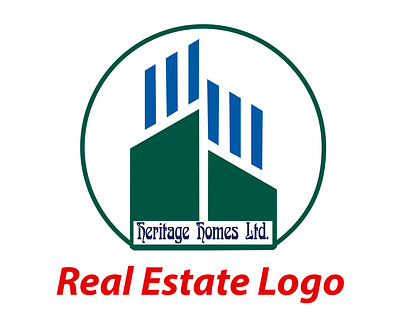 Real Estate Logo Design branding design graphic design icon icon design illustration logo logo design real estate logo design ui ux vector