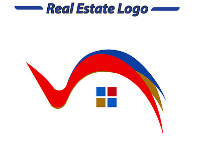 Real Estate Logo Design branding design graphic design icon icon design illustration logo logo design real estate logo design ui ux vector