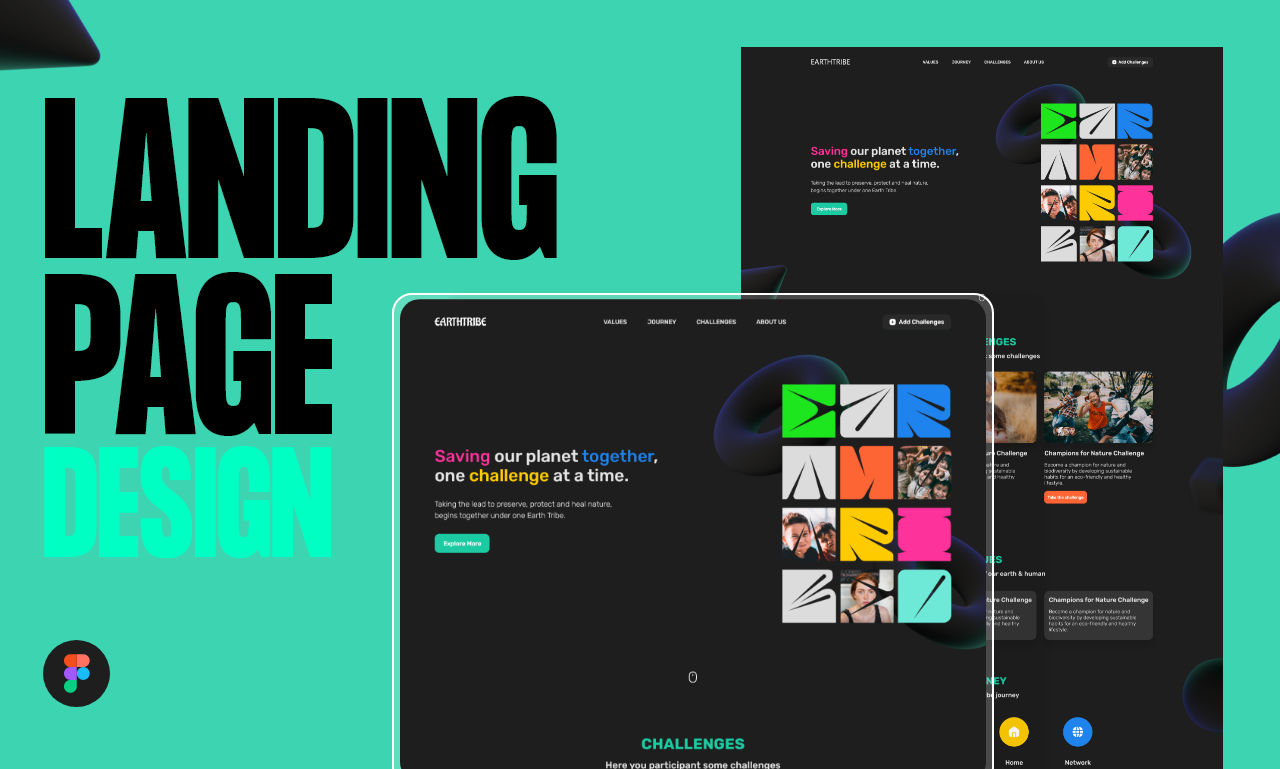 Landing Page Design dark landing page dark landing page design dark website design figma figma landing design landing page landing page design landing page ui uiux design web landing design website design website design landing page