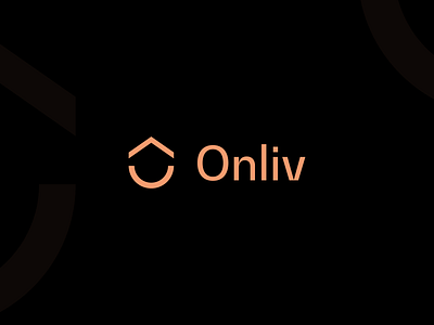 Onliv - Real Estate branding design logo logotype monogram real estate symbol