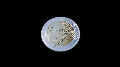 European coin 3d animation branding graphic design logo motion graphics ui