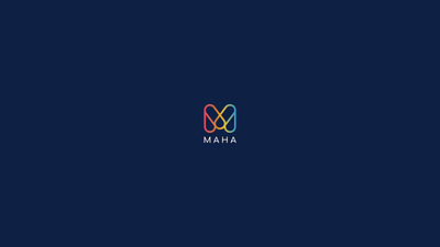 MAHA Logo branding graphic design logo proocess
