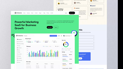 AirSwift - SaaS Website Template 3d animation branding dashboard it company landing page logo marketing motion graphics saas small business software template design ui ui design uiux web design webflow webflow design webflow tempalet