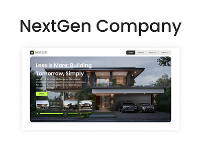 NextGen Comapany app branding design graphic design illustration landing logo typography ui ux vector