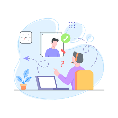 Call Center call center character customer customer services customer support design graphic design illustration online business online services ui vector