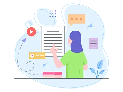 Distance Learning design distance learning e lesson education elearning graphic design illustration learning lesson online education studdy ui vector