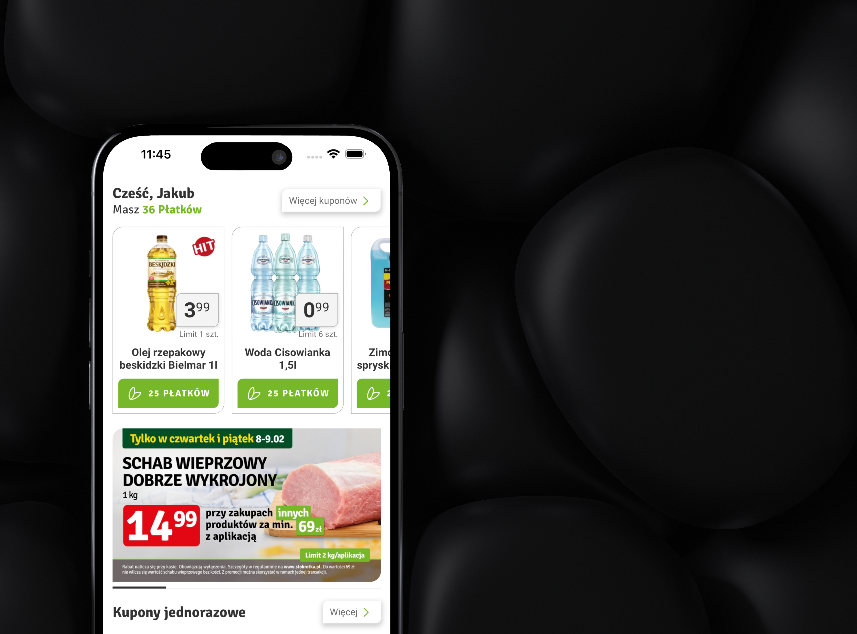 Stokrotka - loyalty app app clean design clean ui design e commerce loyalty loyalty app loyalty application minimalism mobile app mobile application ui ui design ux ux design