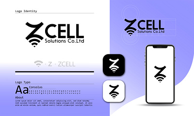Zcell Solution Co., Ltd 3d app app logo branding design graphic design illustration logo vector