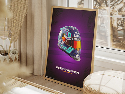 Max Verstappen Helmet Poster | Redbull Racing | Formula 1 design f1 formula 1 graphic design max verstappen motorsport photoshop poster poster design racing sport verstappen