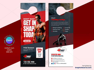 Fitness Gym Door Hanger Template Canva Design bodybuilding bodybuilding door hanger canva canva door hanger design canva fitness door hanger door hanger door hanger design door hanger template fitness door hanger fitness gym fitness gym door hanger gym center service door hanger gym door hanger gym door hanger canva template gym pricing door hanger gym pricing list door hanger