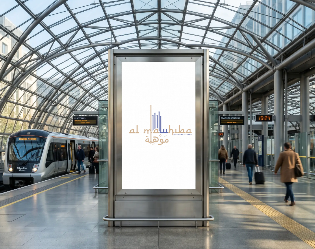 Arabic Logotype arabic brand identity branding design dubai graphic design illustration illustrator logo logotype vector