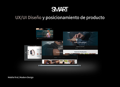 Rediseño y desarrollo de sitio web para marca Smart branding ui ux