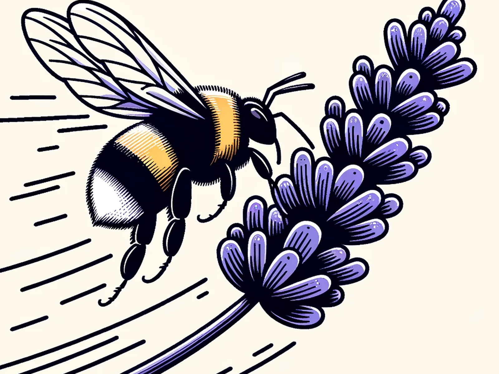 Lavender Buzz by Aravind Reddy Tarugu by Aravind Reddy Tarugu on Dribbble