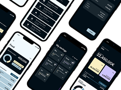 Spendr - money management app branding design designer figma finance app illustration logo mobile app money management ui ux ux ui designer visual identity